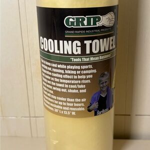 Grip cooling towel.